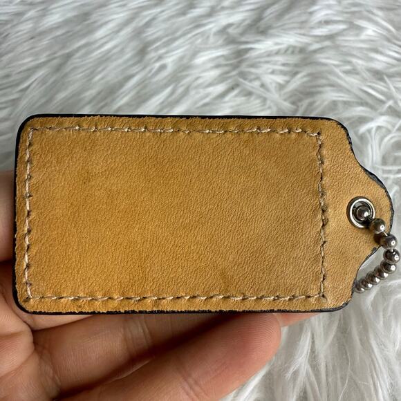 3" COACH Fob Bag Charm Hang tag Hangtag - Picture 2 of 2
